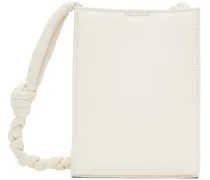 White Tangle Padded Small Bag