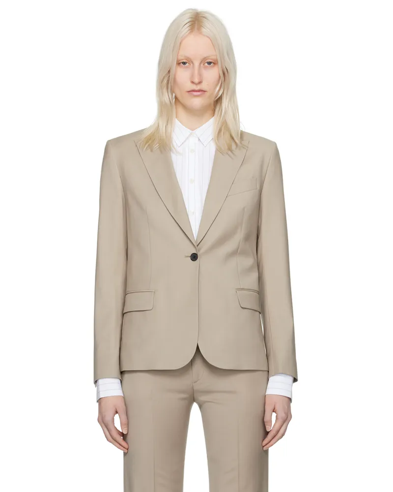 Filippa K Taupe Sasha Blazer 9109