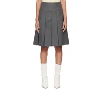 SSENSE Exclusive Gray Midi Skirt