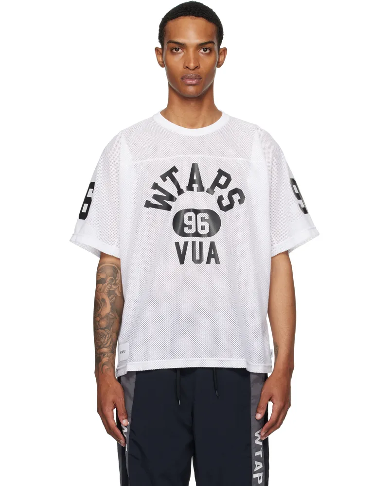 WTAPS White QB Jersey White