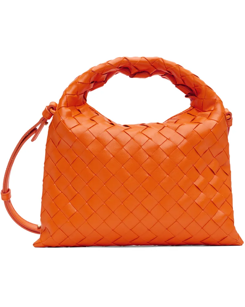 Bottega Veneta Orange Mini Hop Bag 7524