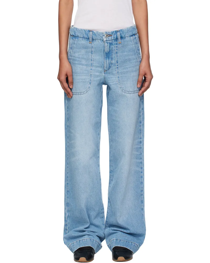 A.P.C. Blue Seaside Jeans Iab