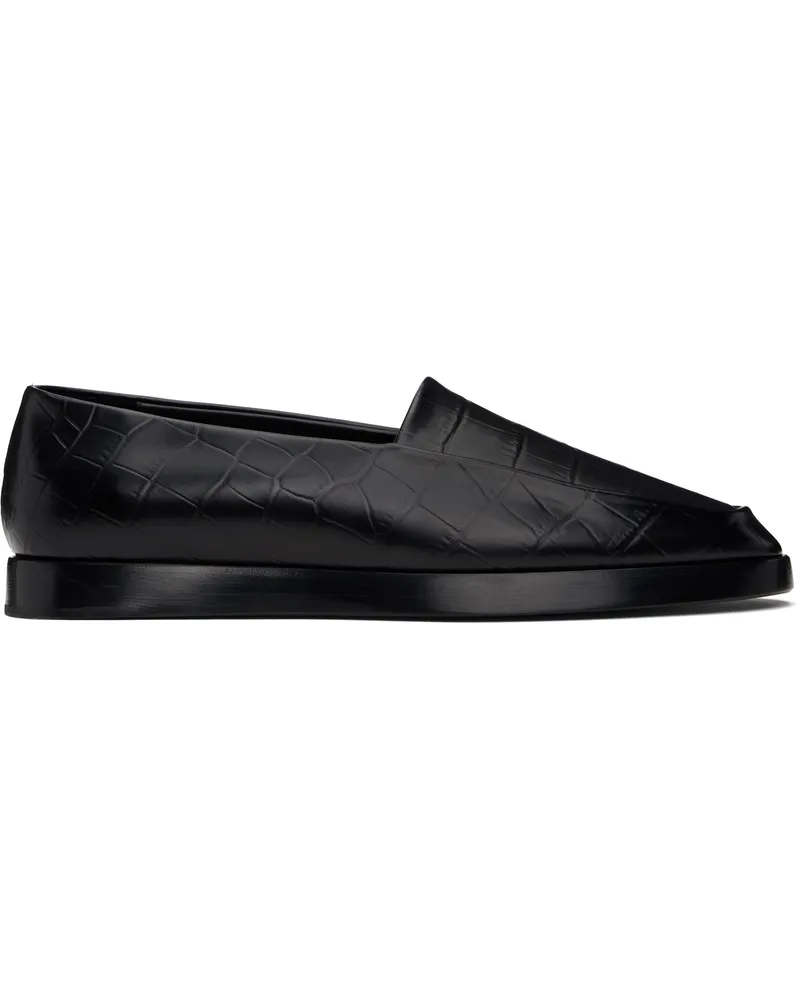 Fear of God Black Dress Loafers Black
