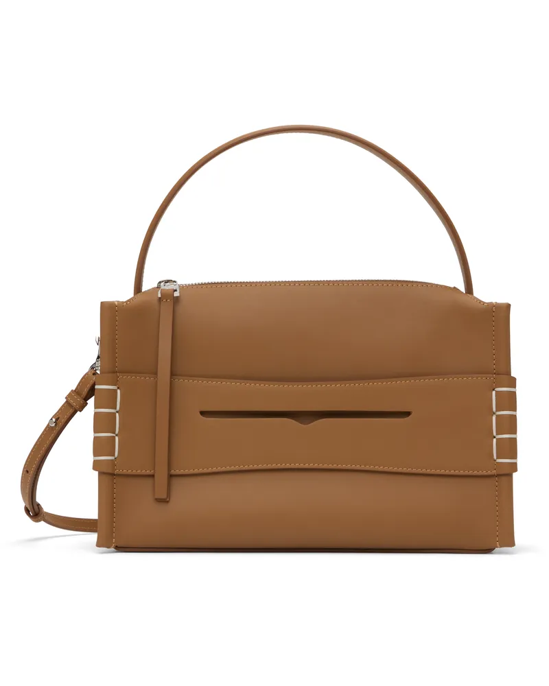 J.W.Anderson Tan Loafer Bag 640