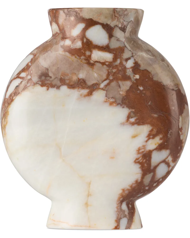 Soho Home Off-White & Red Bulgari Sesso Vase Red