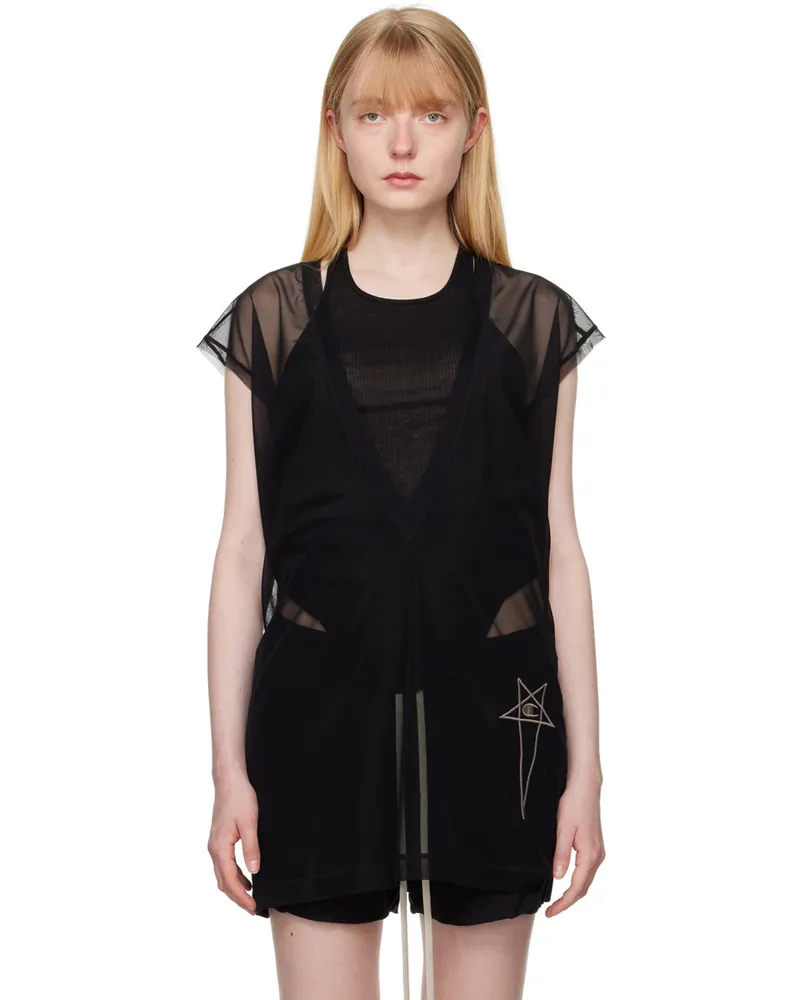 Rick Owens Black Champion Edition Dylan T-Shirt 09