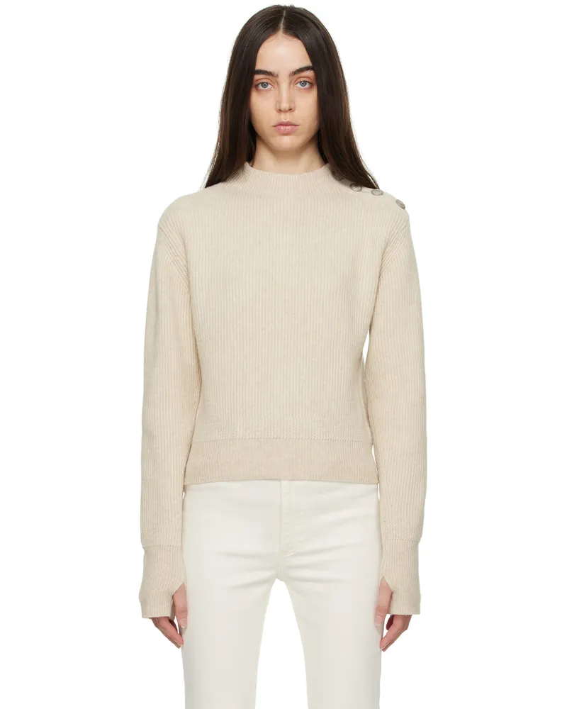 Rag & Bone Beige Nancy Sweater Oatmeal