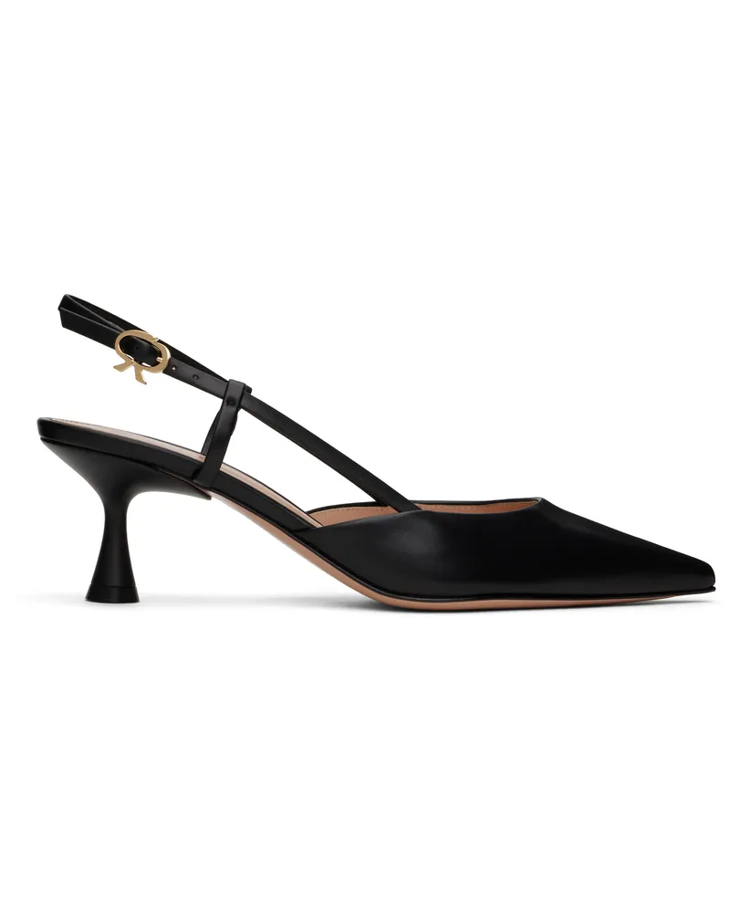 Gianvito Rossi Black Ascent 55 Heels Black