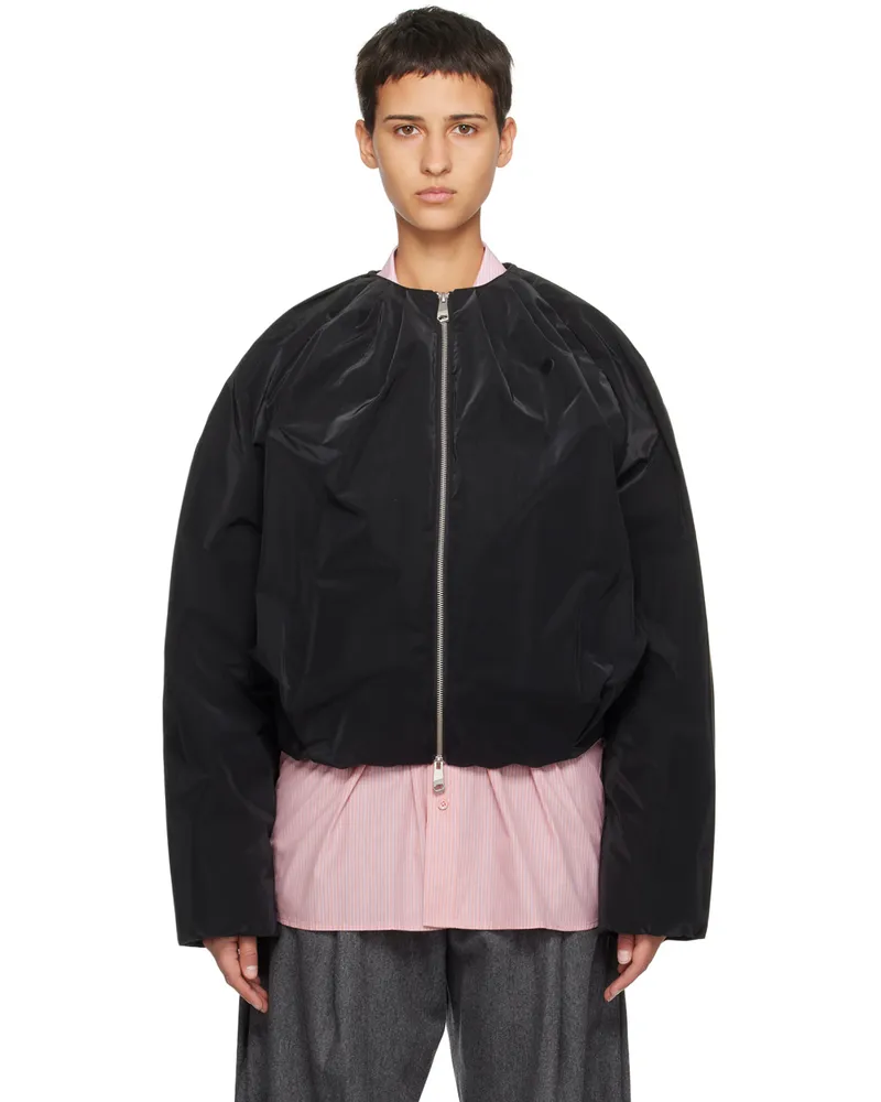 Adererror Black Kavo Down Jacket Noir