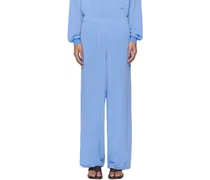 Blue Lay1 Boxy Trousers