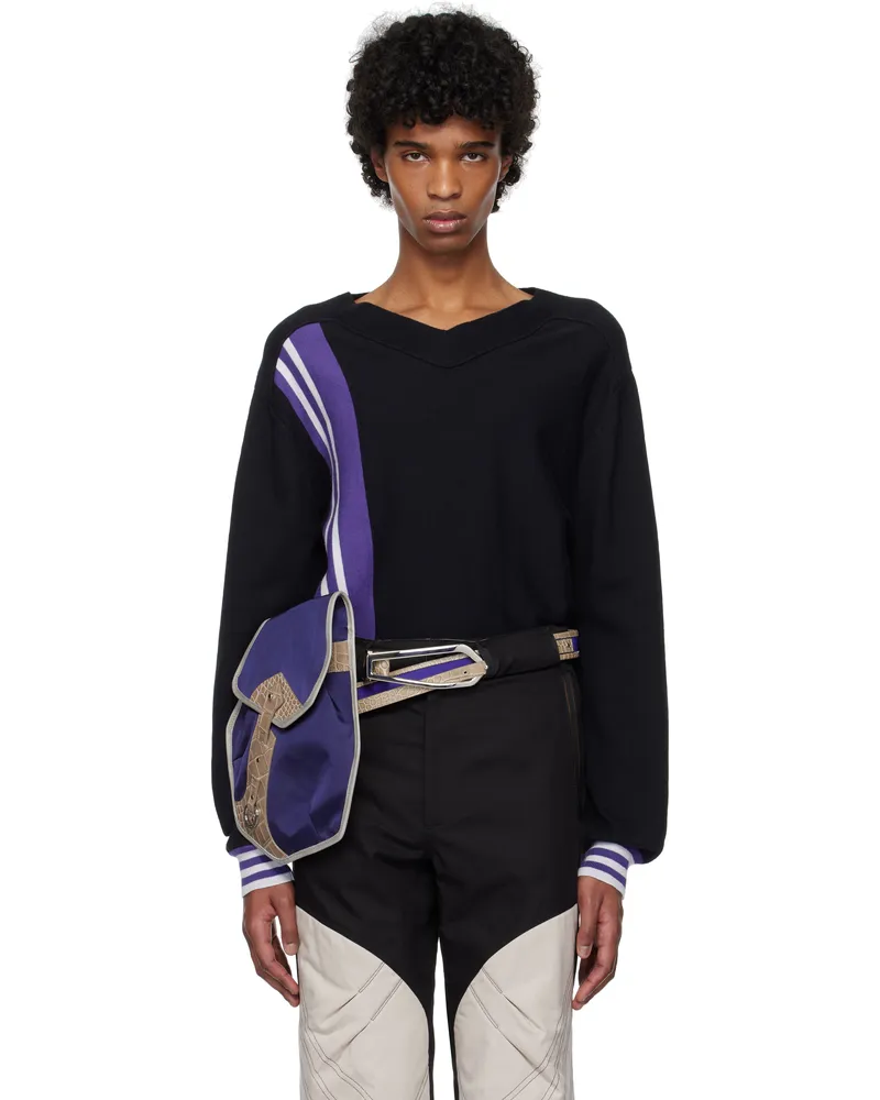KIKO KOSTADINOV Black Ostro Sweater Deep