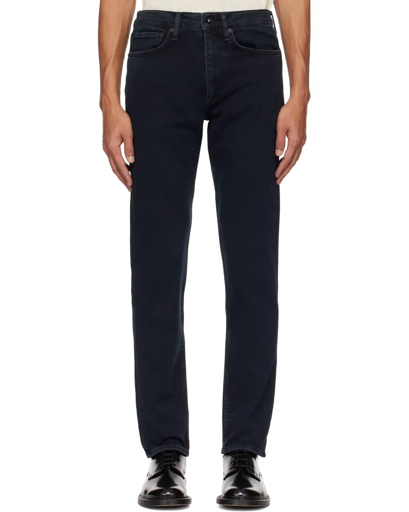 Rag & Bone Navy Fit 2 Slim Fit Jeans Inkwell