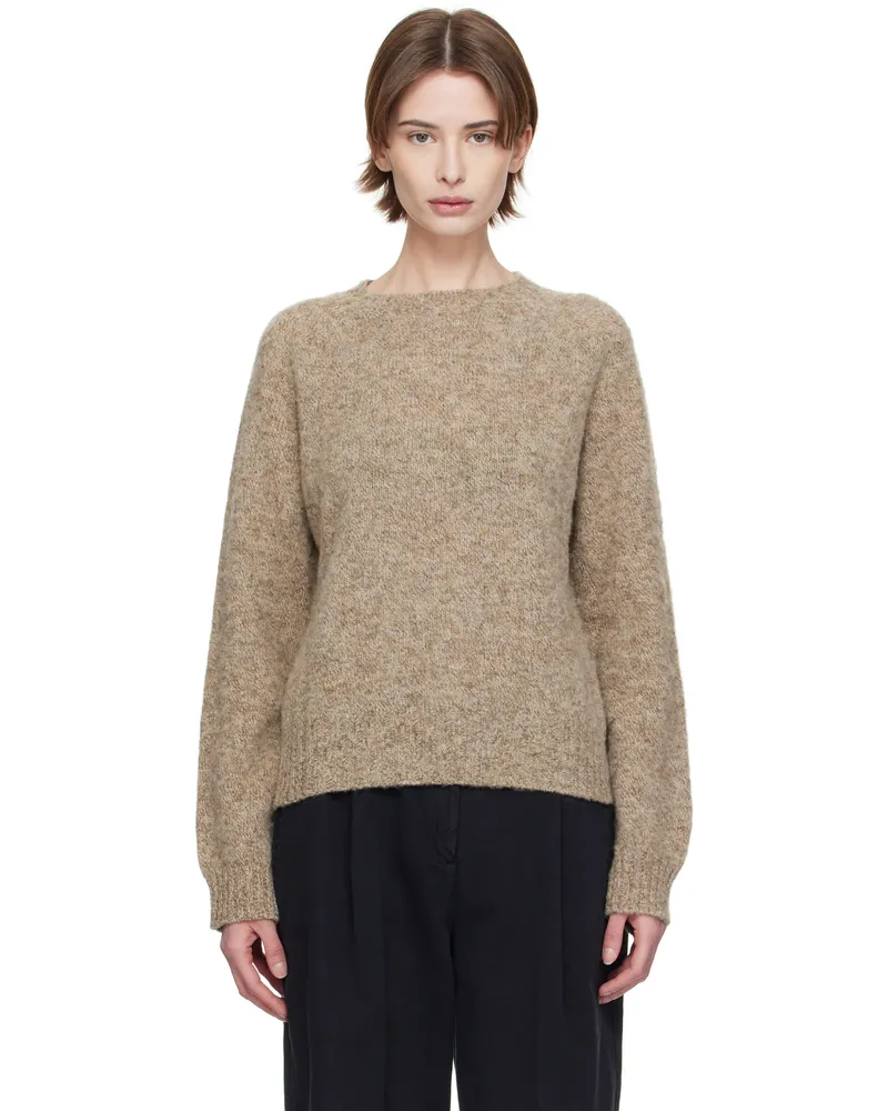 YMC Taupe Earth Jets Sweater 20-natural