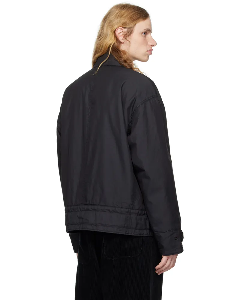 Engineered Garments Black Moto Jacket - bei MyBestBrands shoppen