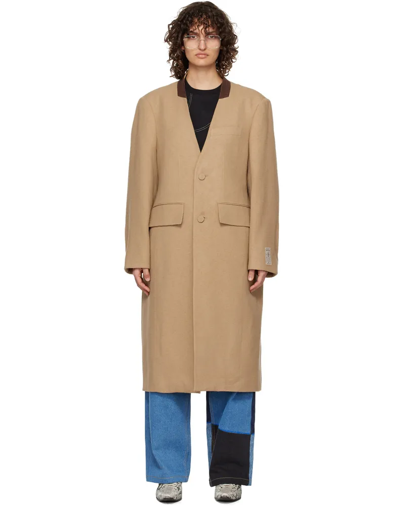Adererror Beige Nufe Coat Beige