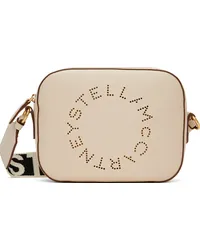 Stella McCartney White Logo Camera Bag Pure