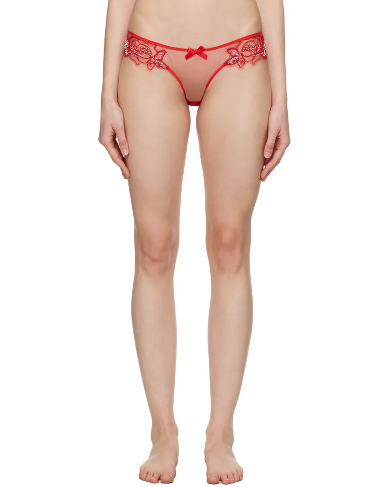Agent Provocateur Red Lindie Brief 600600