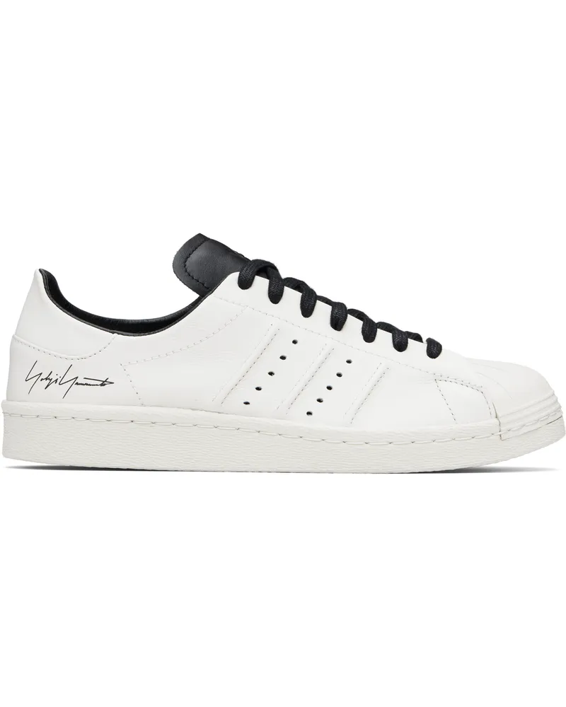 Y-3 White Superstar Sneakers Orbgry