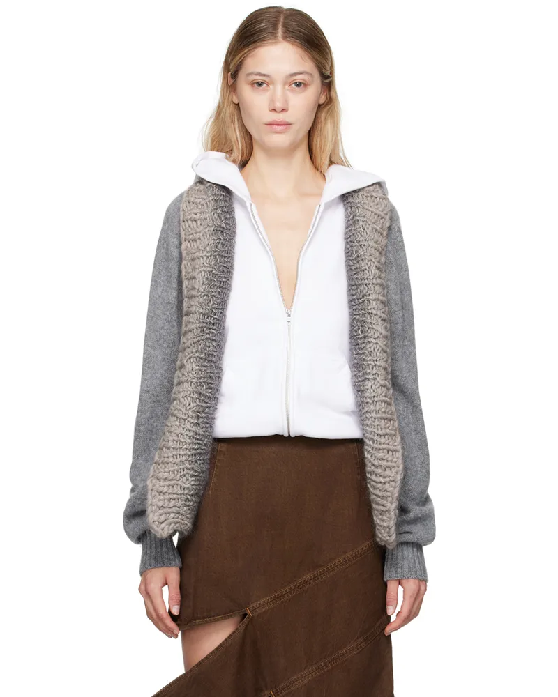 BLESS Gray Nº78 Passen Cardigan Grey