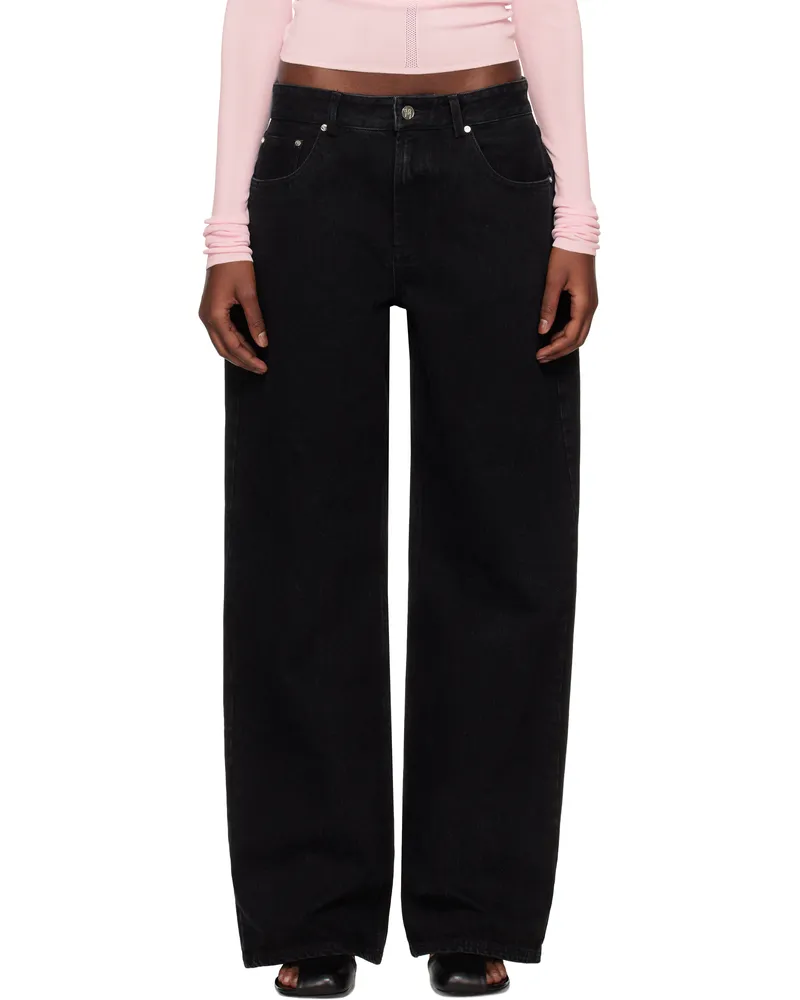 Paris Georgia Black 09 Baggy Jeans Black