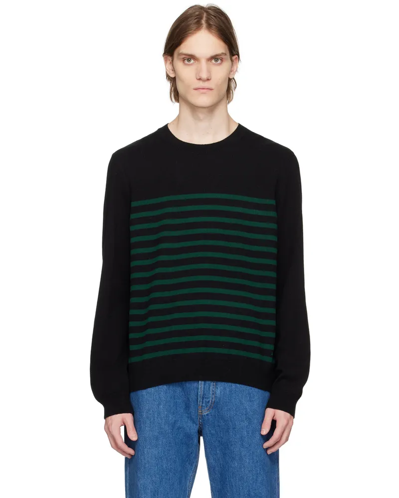 A.P.C. Black Matthew Sweater Lzz