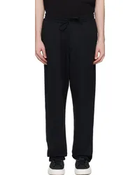 Y-3 Black Straight Sweatpants Black