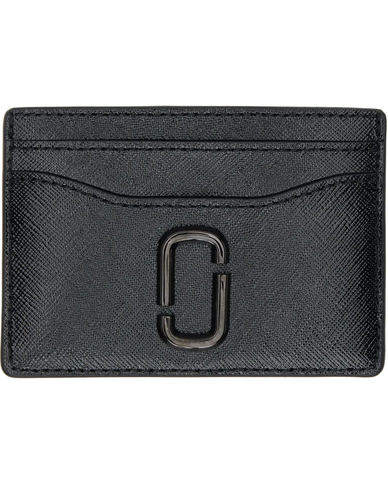 Marc Jacobs Black 'The Utility Snapshot DTM' Card Holder 001