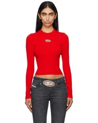 Diesel Red Valari Sweater 42a