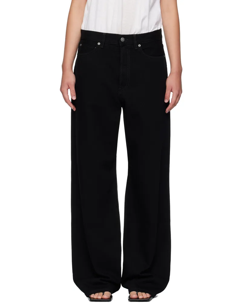 Acne Studios Black Loose Fit 1981 Jeans 900