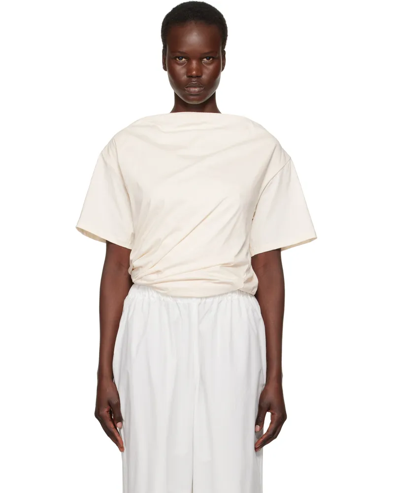 Baserange Off-White Turn T-shirt Undyed