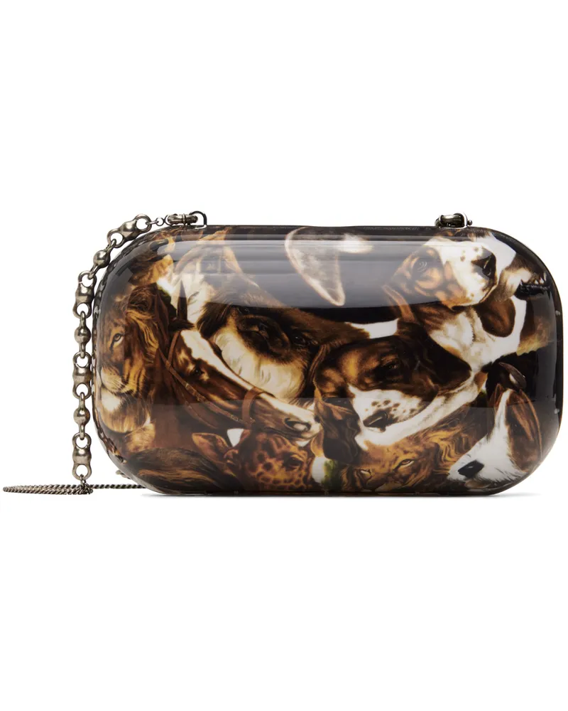 Acne Studios Brown & Beige Per B Sundberg Edition Bag Bqy
