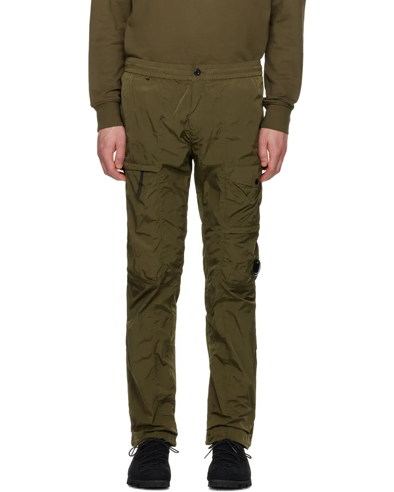 C.P. Company Khaki Chrome-R Lens Cargo Pants 683