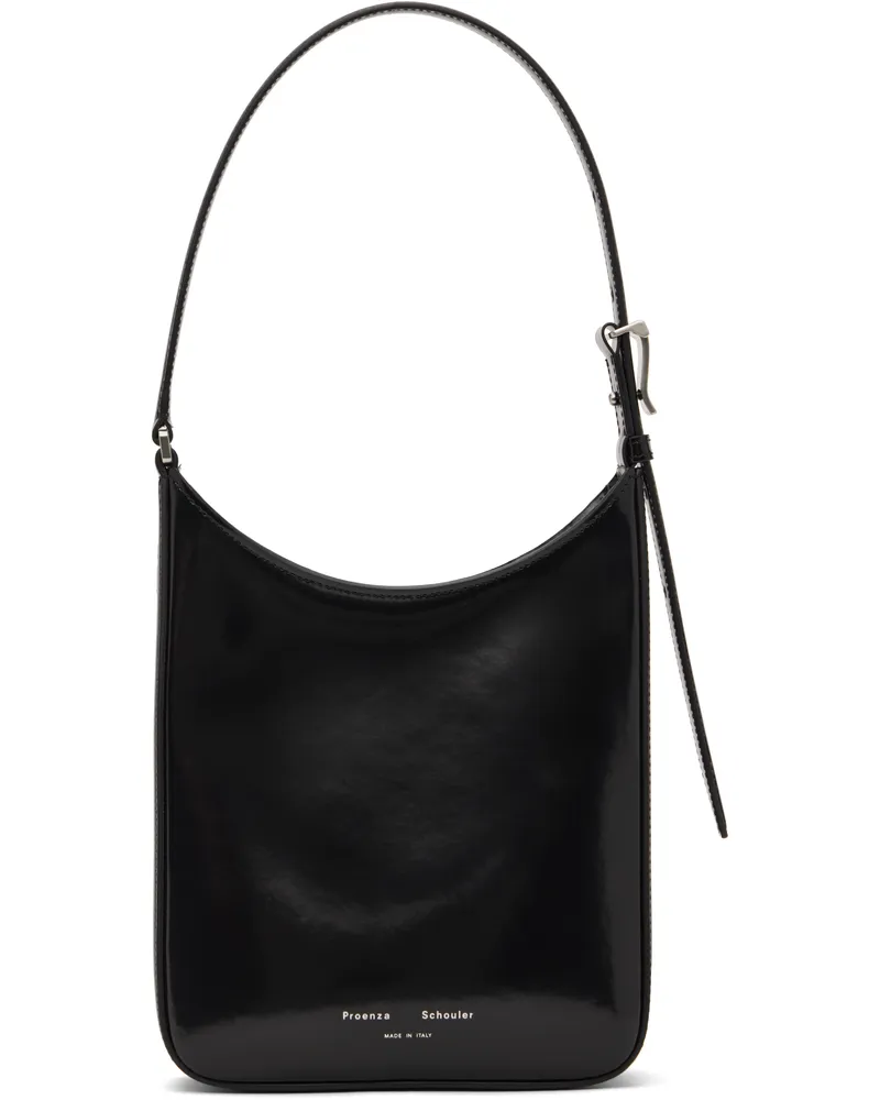 Proenza Schouler Black Slope Shoulder Bag Black