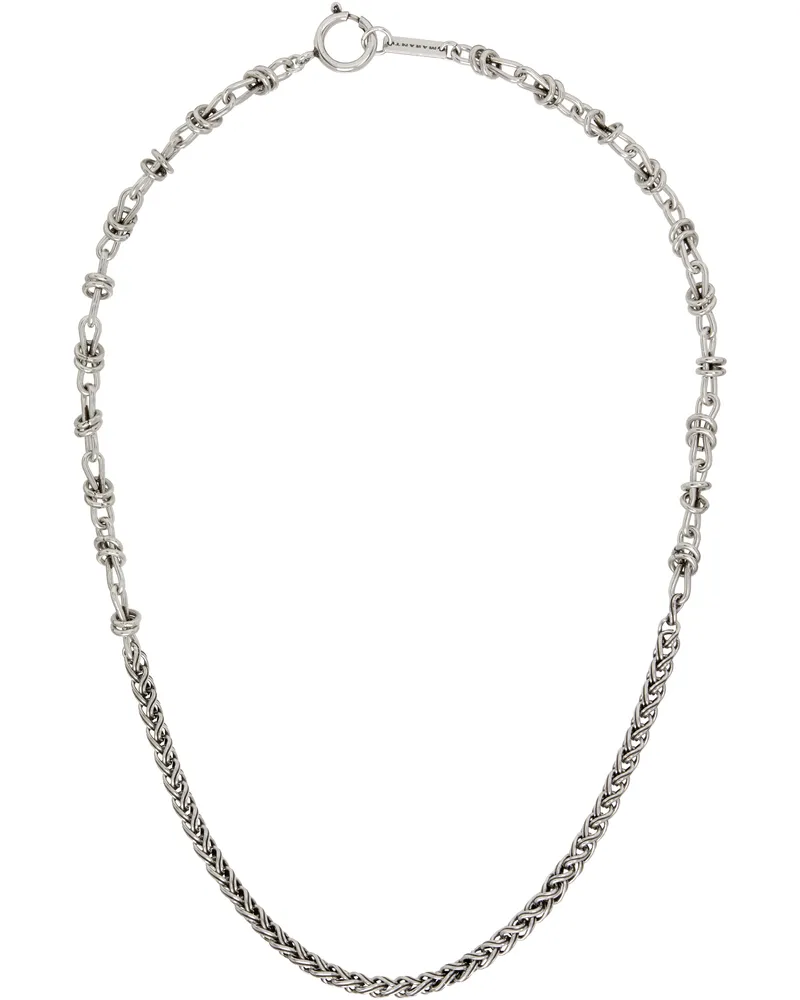 Isabel Marant Silver So Serious Necklace Silver