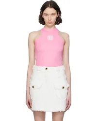 Balmain Pink Retro PB Tank Top Ogv