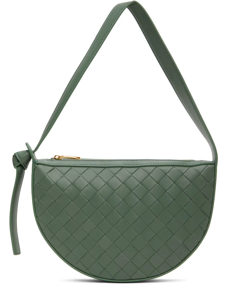 Bottega Veneta Green Mini Sunrise Bag 3198