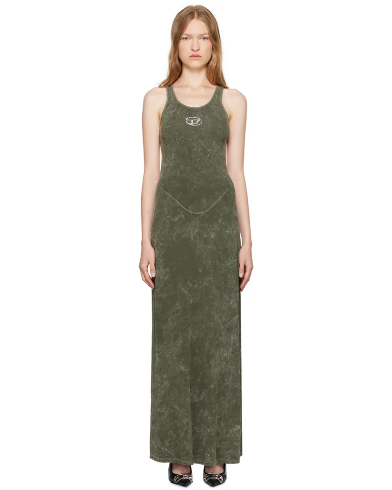 Diesel Green D-Avena-P1 Maxi Dress 51f