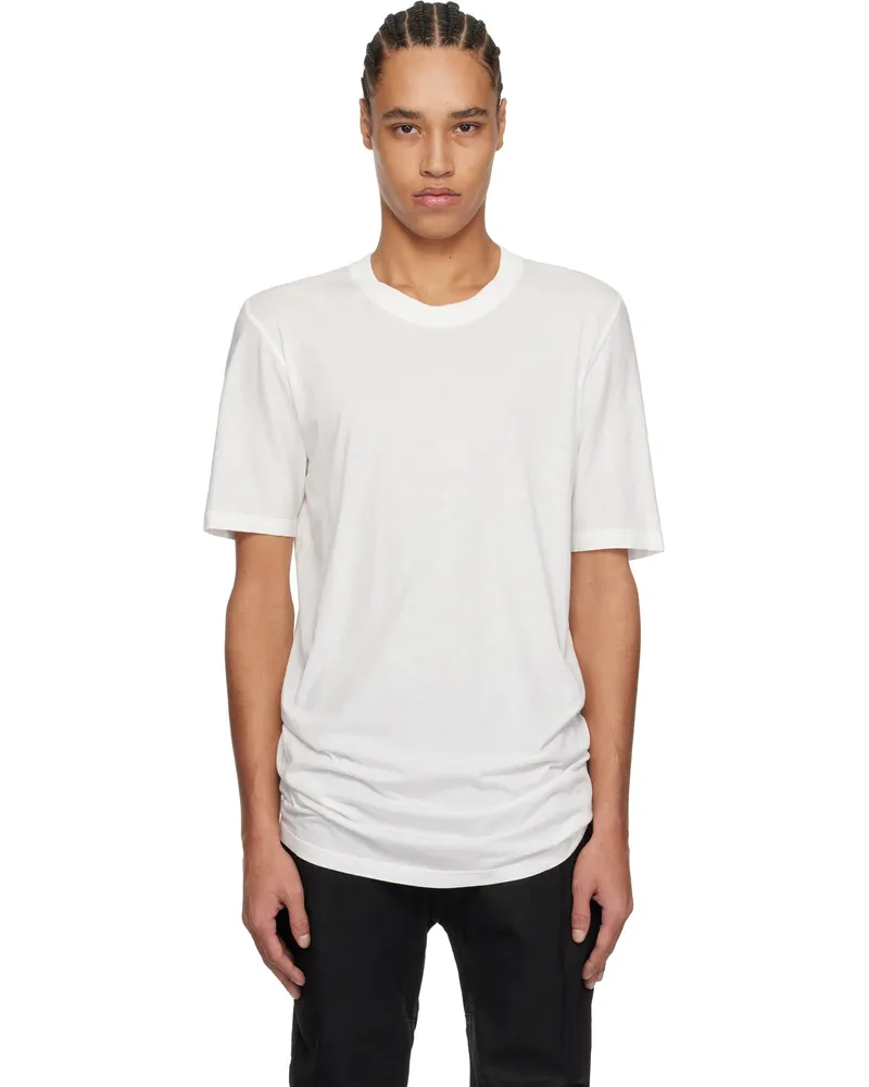 Boris Bidjan Saberi White TS5 T-shirt Off