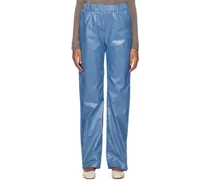 Blue Oil Trousers