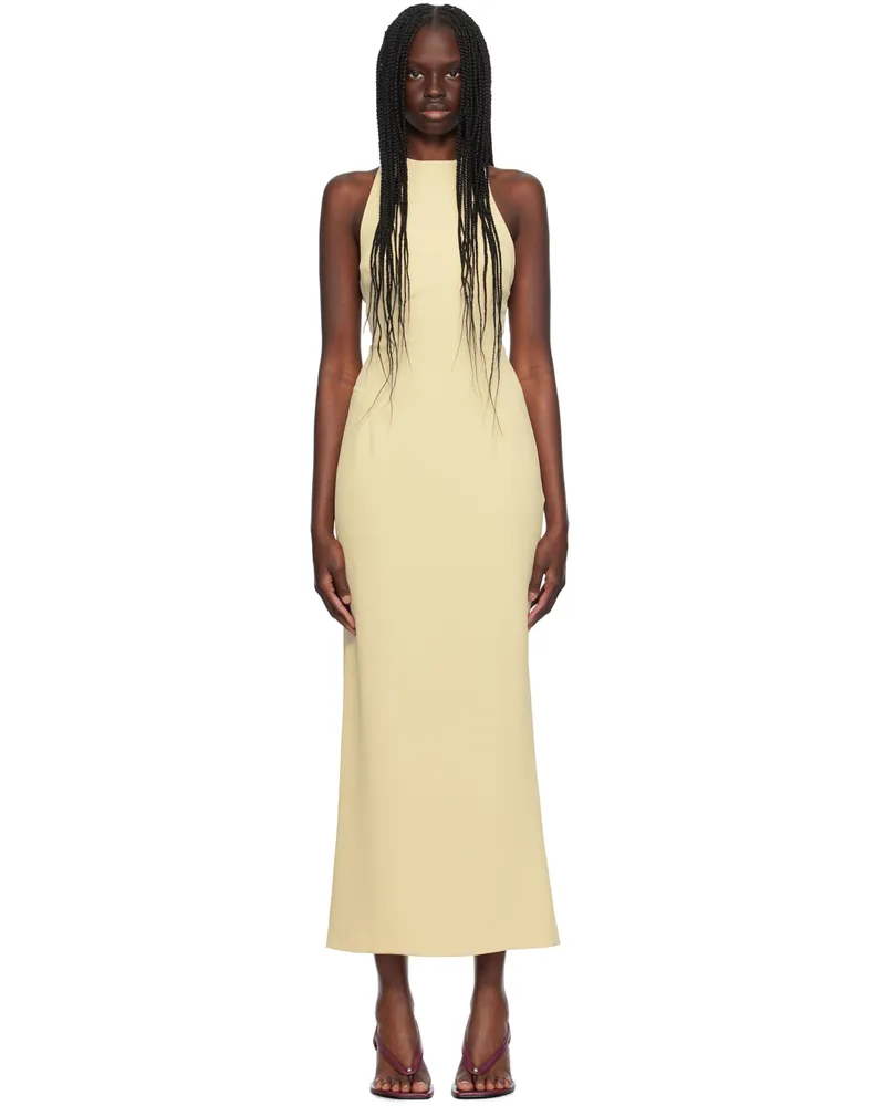 Paris Georgia Yellow Maxine Maxi Dress Butter