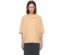 Orange Check Shirt