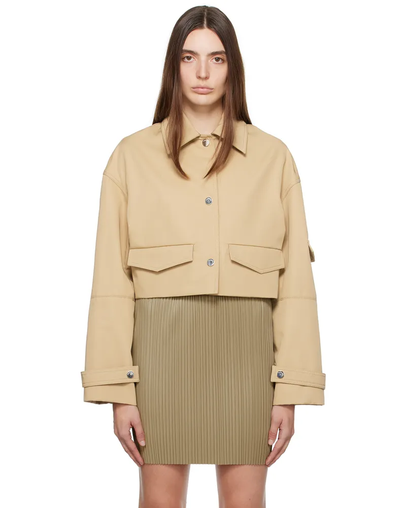Nanushka Beige Bracha Jacket Beige