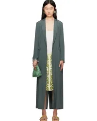 Dries van Noten Green Bingo Coat Raf