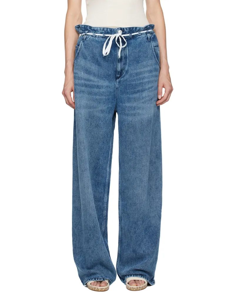 Isabel Marant Blue Jordy Jeans 30lu