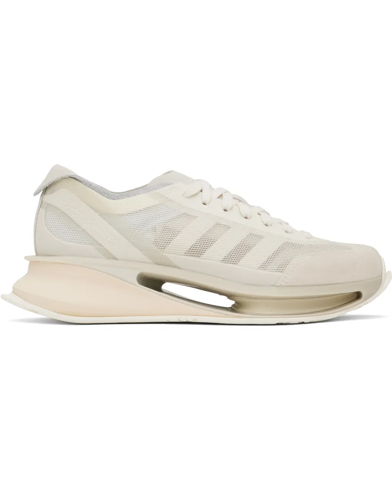 Y-3 Beige S-Gendo Run Sneakers White