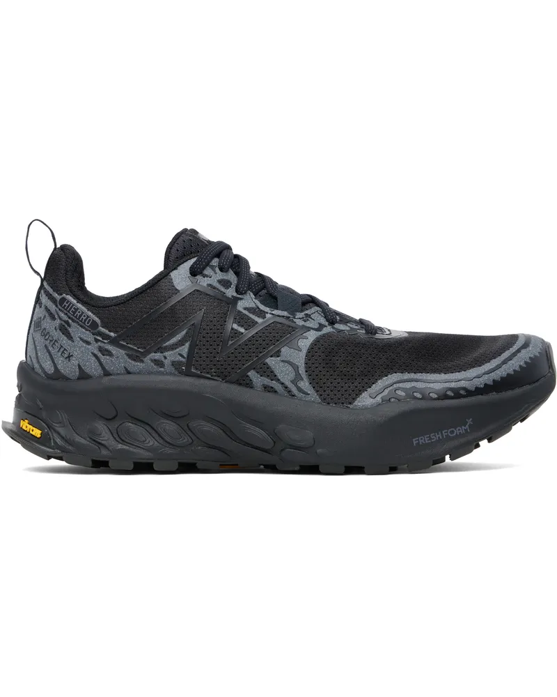 New Balance Black Fresh Foam X Hierro v8 Gore-Tex Sneakers Black