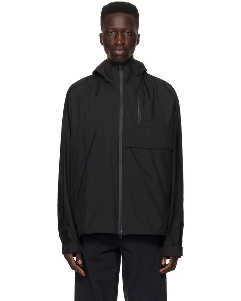 SOLID HOMME Black Raglan Jacket 306b