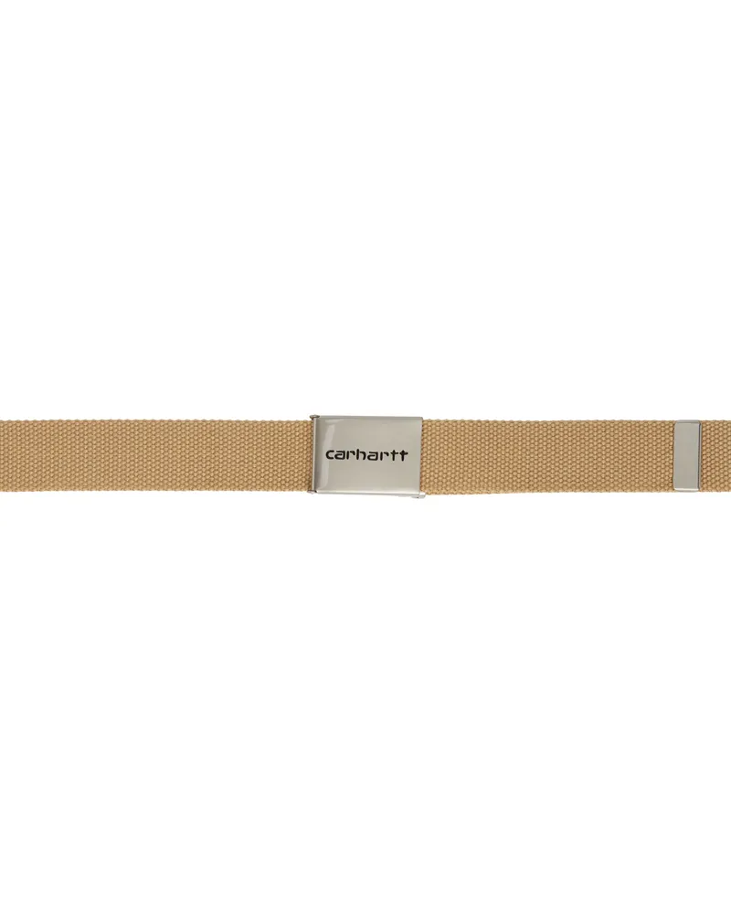 Carhartt WIP Brown Clip Belt 07exx