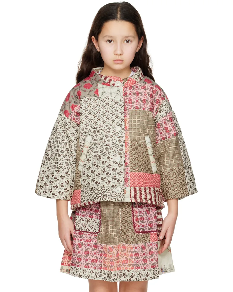 Sea Kids Multicolor Panna Jacket Multi