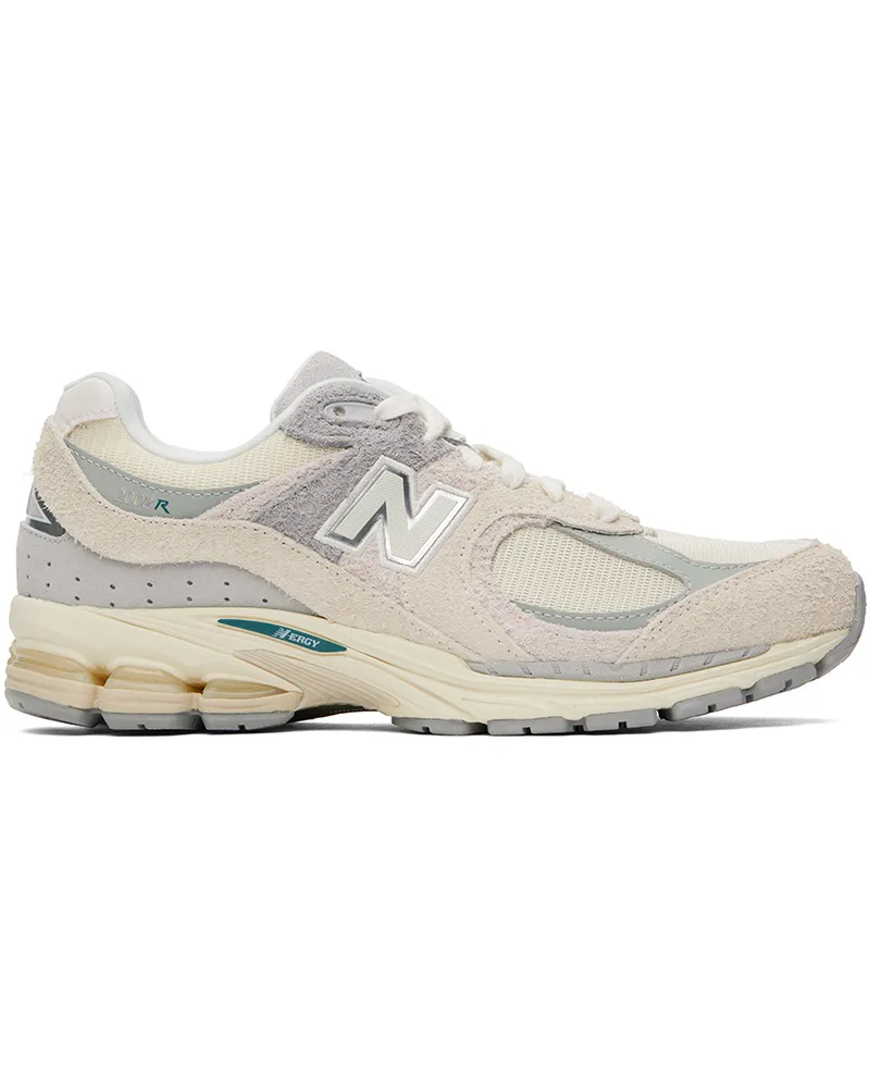 New Balance Gray 2002R Sneakers Linen